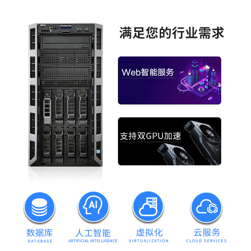 戴爾T系列服務器 高性能數據處理與存儲解決方案